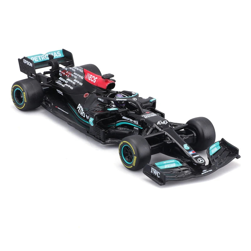 Premium 1:43 2021 F1 Mercedes Lewis Hamilton Collector's Piece - Miniature Motorworld