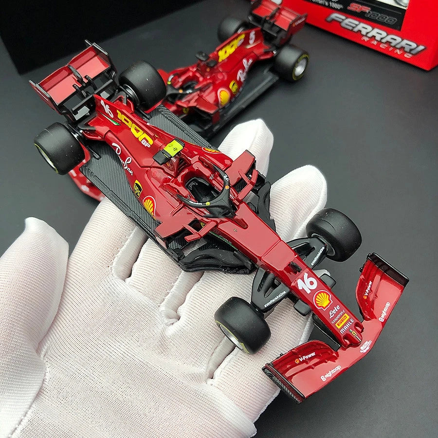 Standard 1:43 2021 F1 Ferrari Charles Leclerc Collector's Piece - Miniature Motorworld