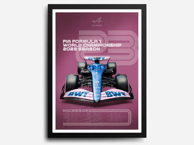 Alpine Canvas Poster - Miniature Motorworld
