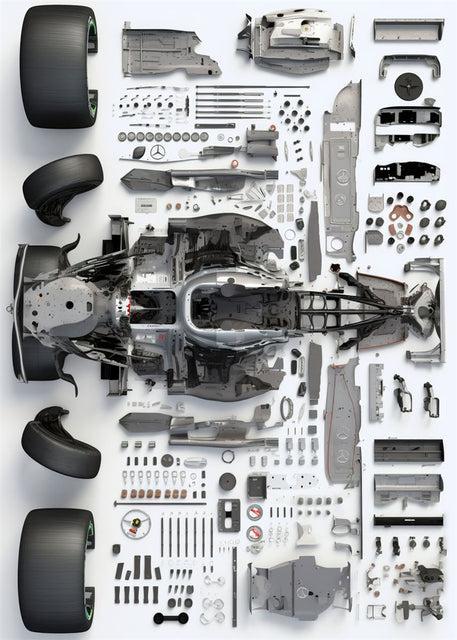 Anatomy of an F1 Car