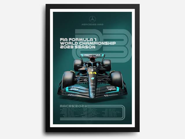 Mercedes Canvas Poster