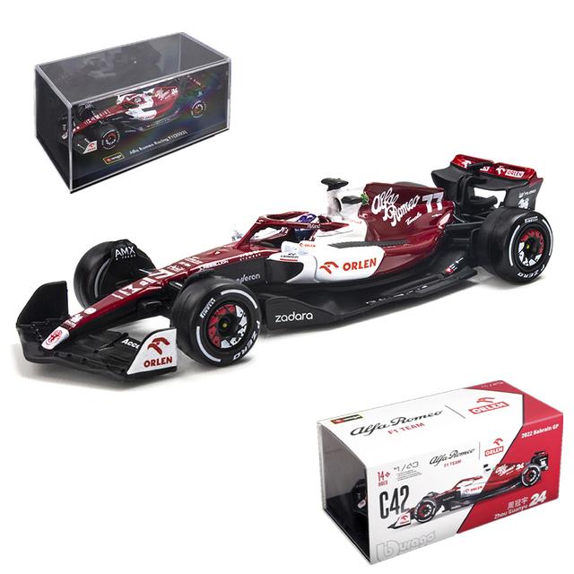 Premium 1:43 2022 F1 Alfa Romeo Valtteri Bottas Collector's Piece