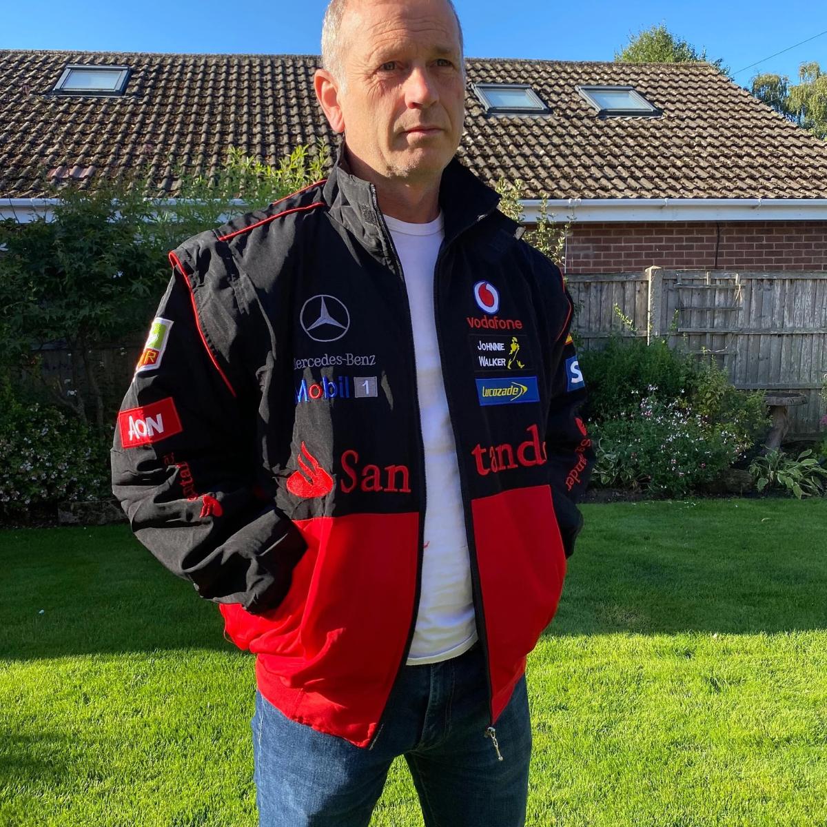 Red Mercedes Jacket