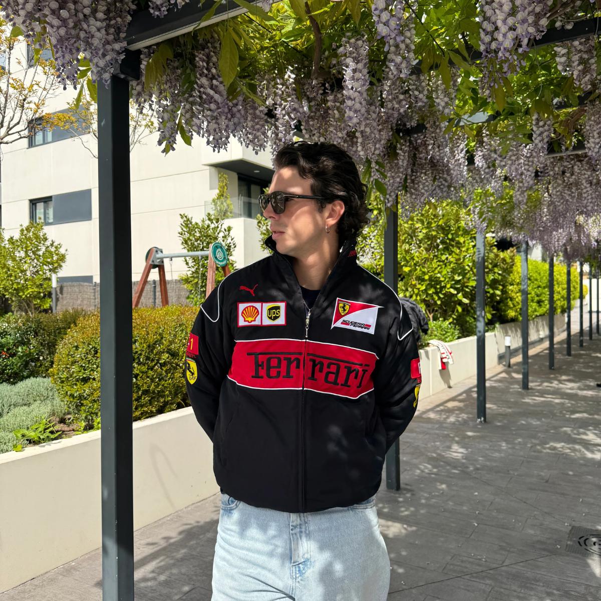 Red Mercedes Jacket