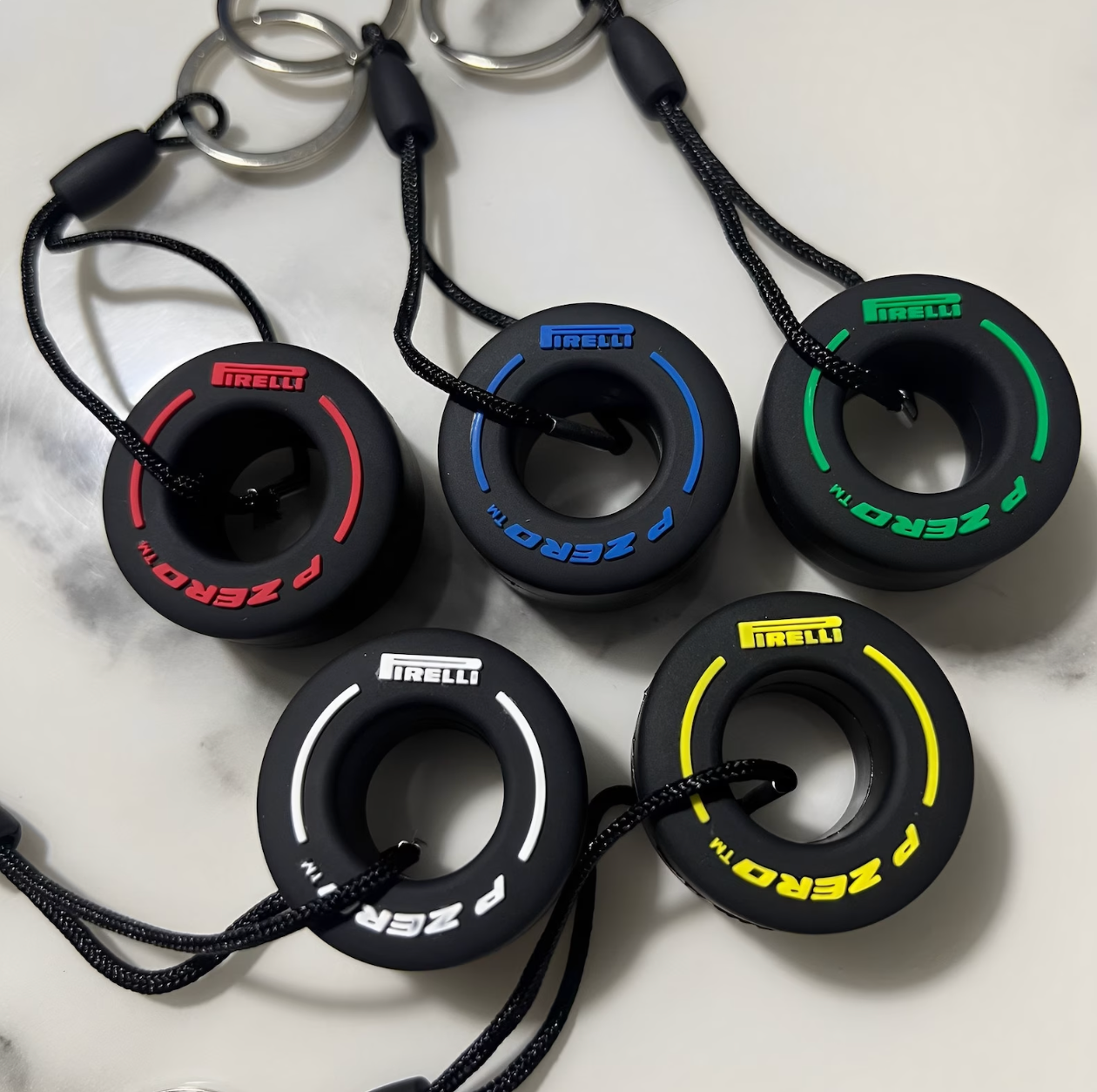 Pirelli F1 Tire Keychain