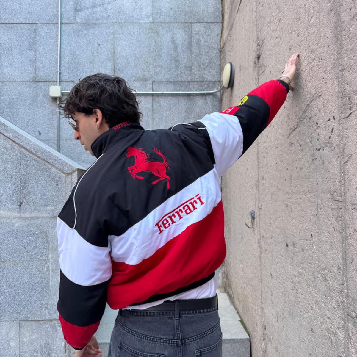 White Ferrari Jacket
