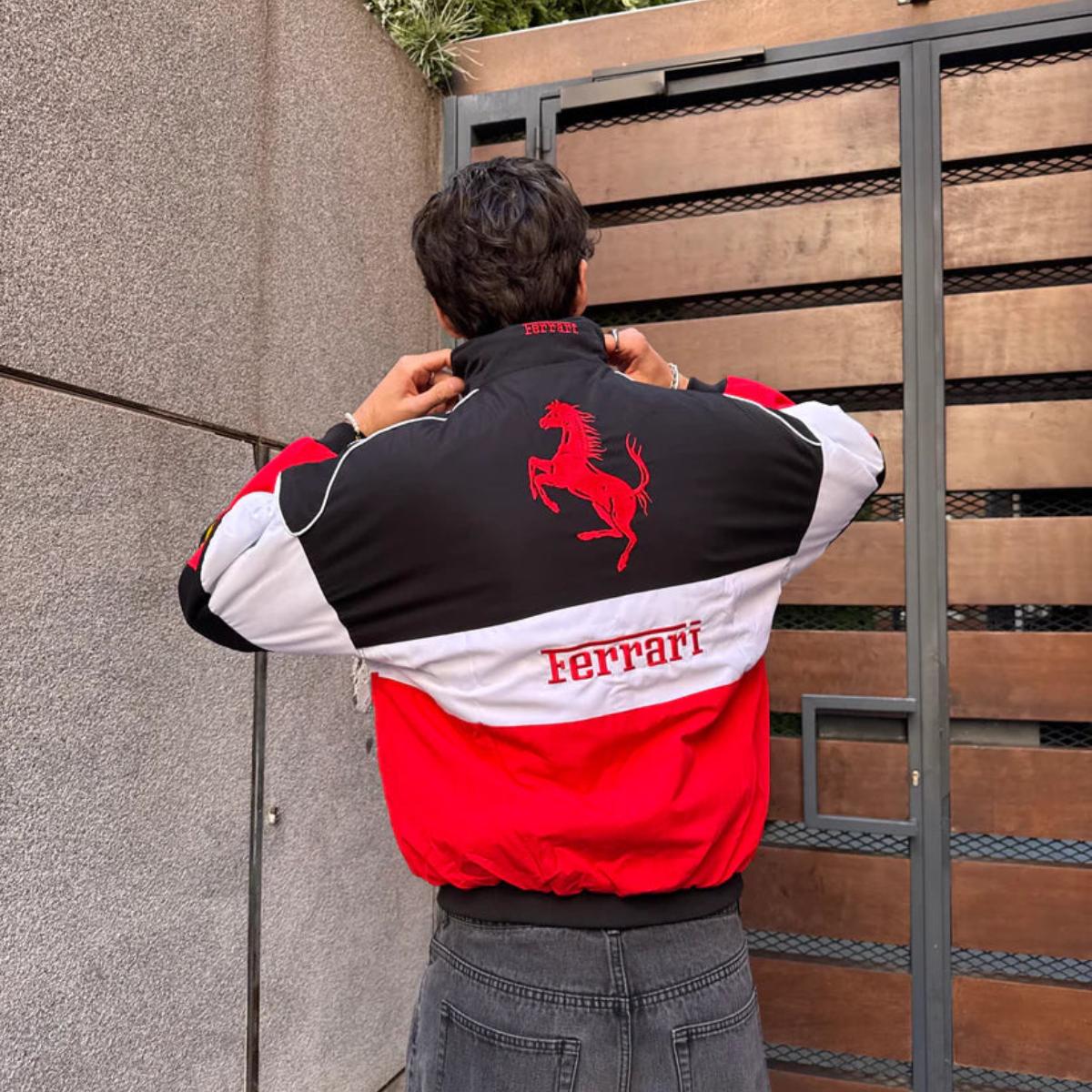 White Ferrari Jacket