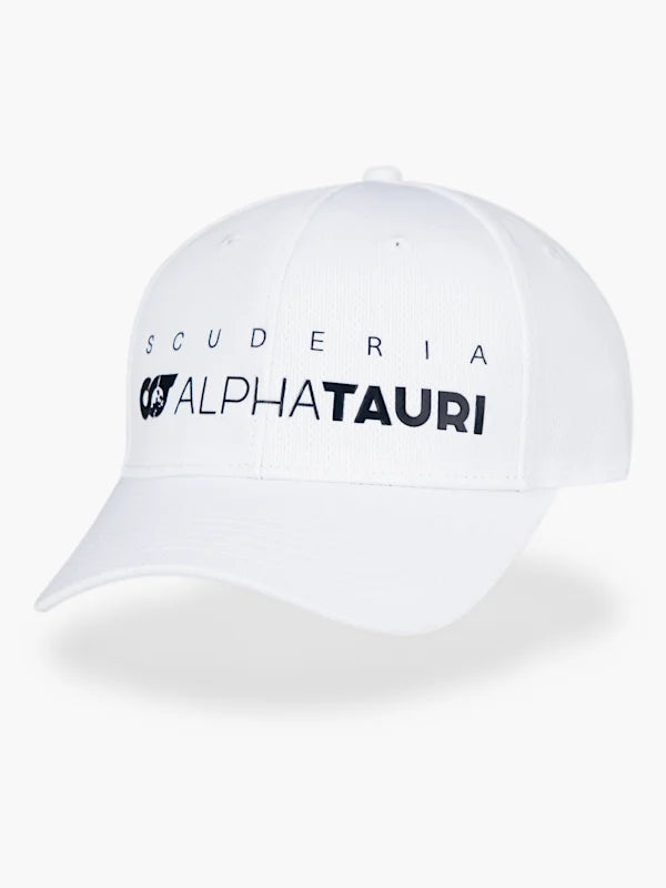 White Alpha Tauri Cap