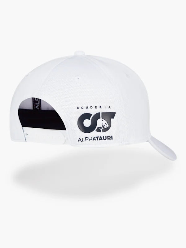 White Alpha Tauri Cap