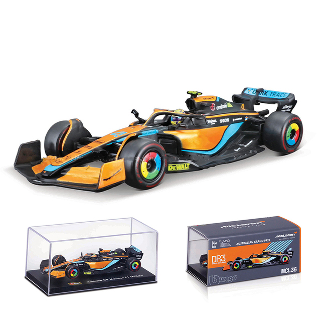 Premium 1:43 2022 F1 McLaren Lando Norris Collector's Piece - Miniature Motorworld