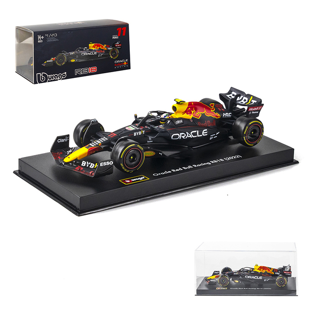 Premium 1:43 2022 F1 Red Bull Sergio Pérez Collector's Piece - Miniature Motorworld