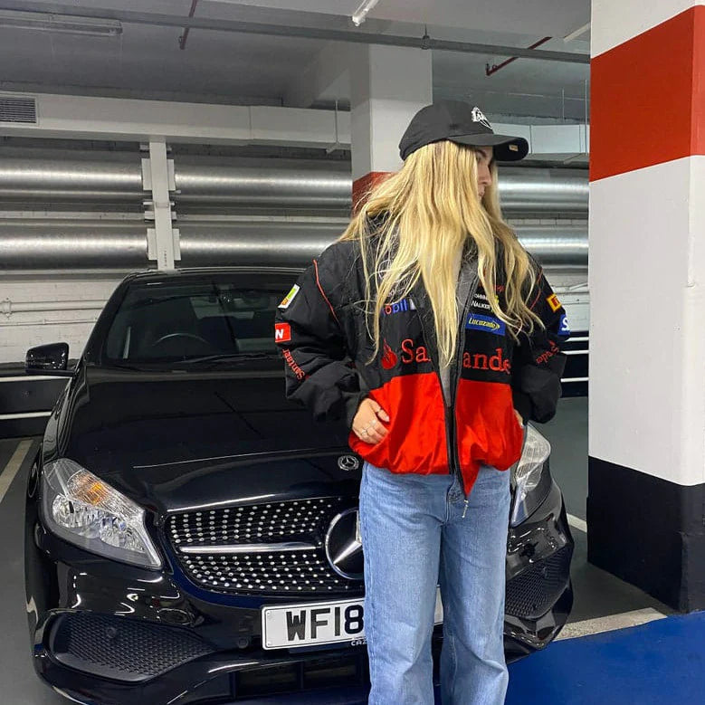 Red Mercedes Jacket
