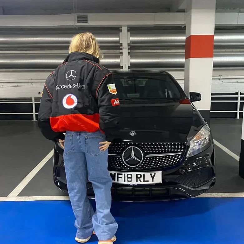 Red Mercedes Jacket