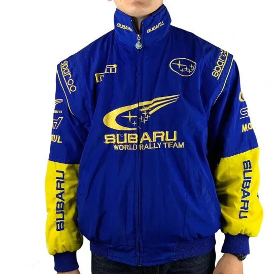 Blue Subaru Jacket