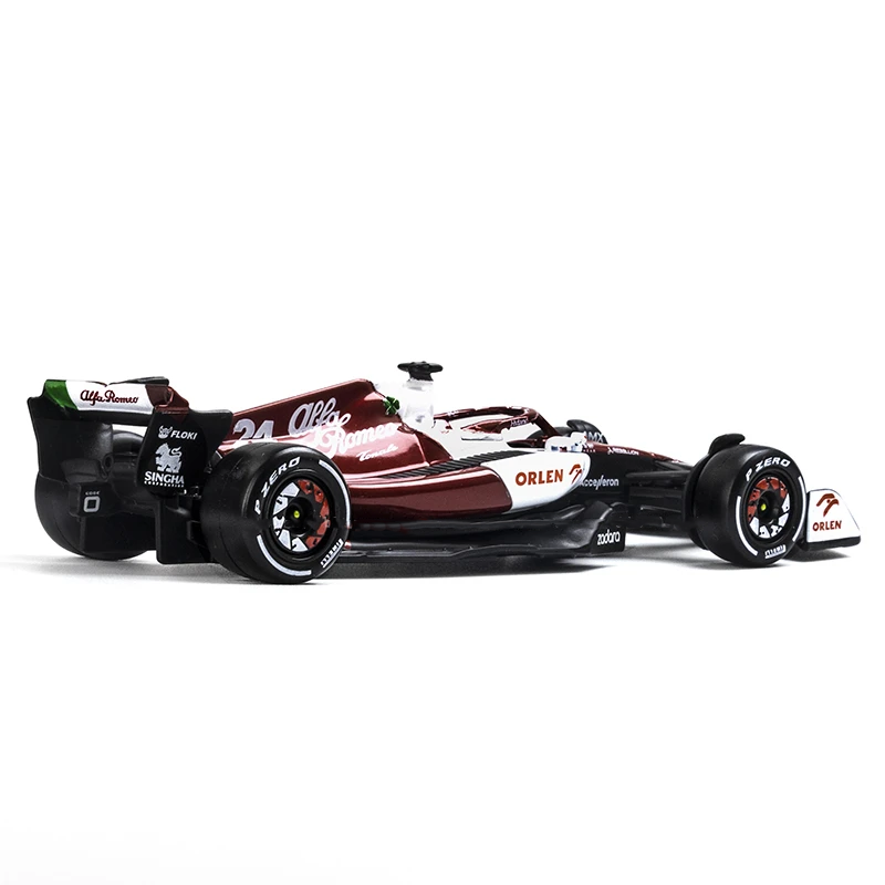 Standard 1:43 2022 F1 Alfa Romeo Zhou Guanyu Collector's Piece - Miniature Motorworld