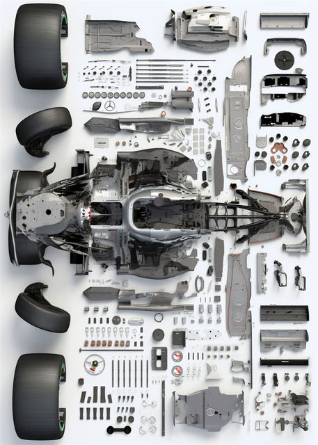 Anatomy of an F1 Car - Miniature Motorworld