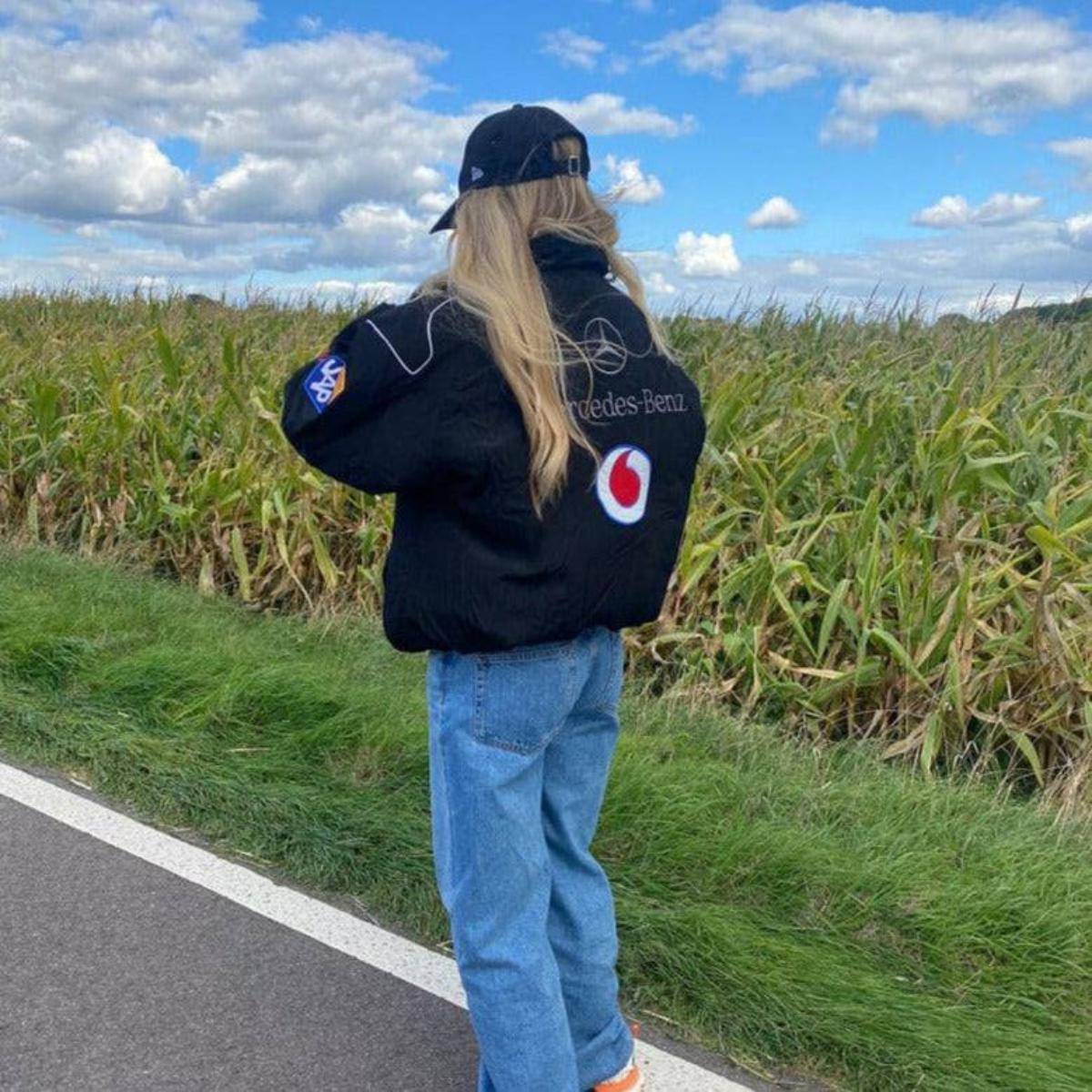 Black Mercedes Jacket