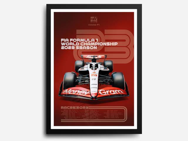 Haas Canvas Poster