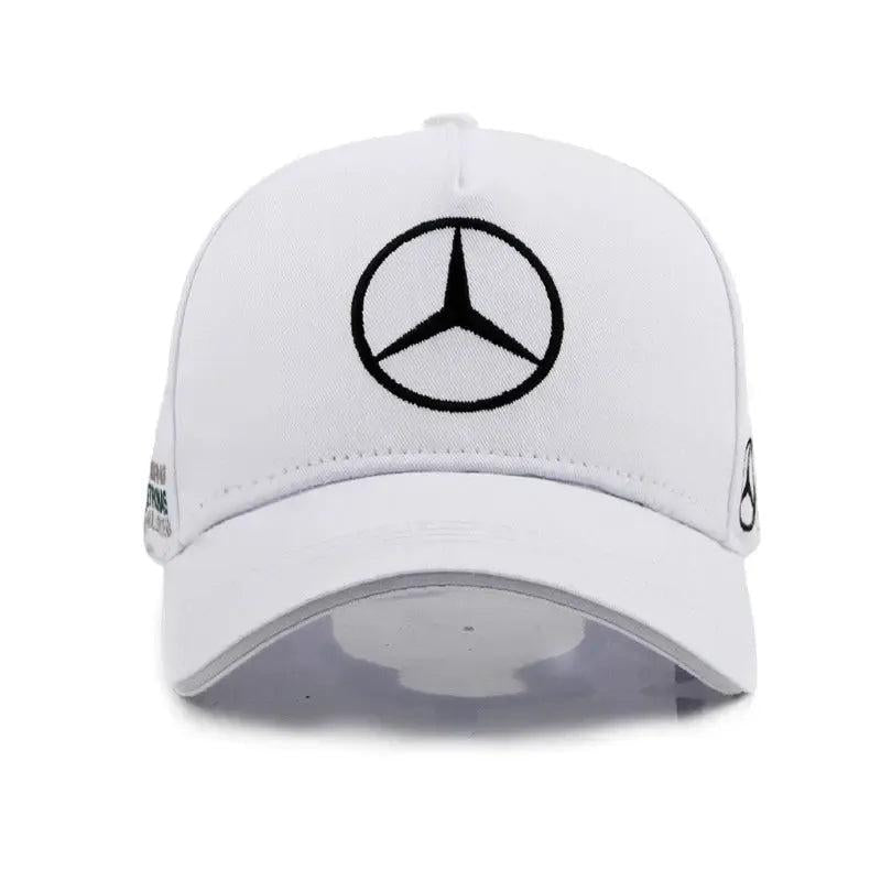 White Mercedes Cap