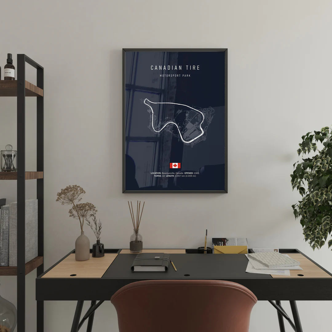 Canadian Tire Circuit Poster