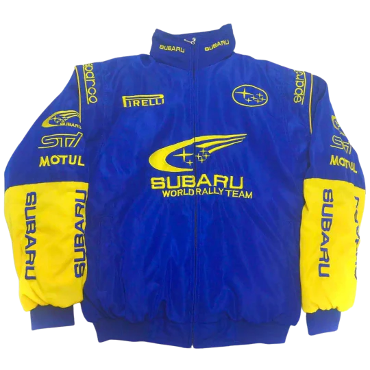 Blue Subaru Jacket