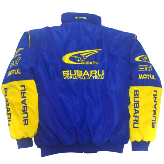 Blue Subaru Jacket